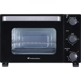Mini Four Electrique CONTINENTAL EDISON CEMF22B - 22L noir - 1300W - Rotissoire, Convection naturelle Mini-horno