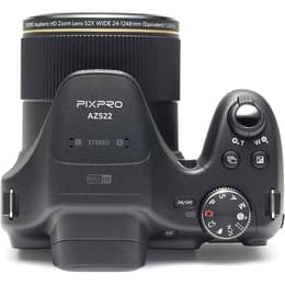 PixPro AZ525 - Negro + Kodak PixPro Aspheric HD Zoom Lens 52x Wide 24-1248mm f/2.8-5.6 f/2.8-5.6