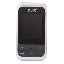 Reproductor de MP3 Y MP4 GB D-Jix M450-Silver - Plata