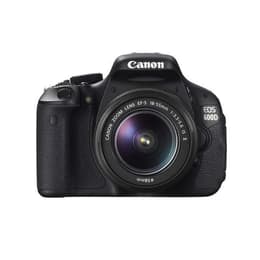 Réflex Canon EOS 600D - Negro + Objetivo Canon EF 28-80mm f/3.5-5.6 II