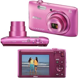 Cámara compacta Nikon Coolpix S3600 - Rosa