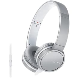 Cascos reducción de ruido con cable micrófono Sony MDR-ZX660AP - Plata/Blanco