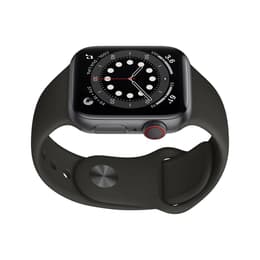 Apple Watch (Series 6) 2020 GPS + Cellular 40 mm - Aluminio Gris espacial - Correa loop deportiva Negro