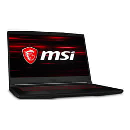 MSI GF63 Thin 11UC-026FR 15" Core i5 2.7 GHz - SSD 512 GB - 16GB - NVIDIA GeForce RTX 3050 AZERTY - Francés