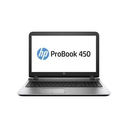 HP ProBook 450 G3 15" Core i5 2.3 GHz - SSD 128 GB + HDD 500 GB - 4GB - teclado francés