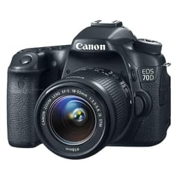 Cámara Reflex - Canon EOS 70D + Objetivo 18-55 mm