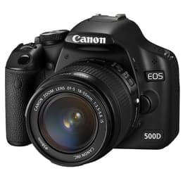 Réflex - Canon EOS 500D Negro - Sin objetivo