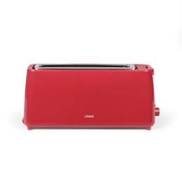 Tostador Livoo DOD168N 1 ranuras - Rojo