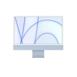 iMac 24" (2023) M3 de Apple con CPU de 8 núcleos GPU de 8 núcleos - 256 GB SSD - 8 GB QWERTY - Italiano Vidrio estándar