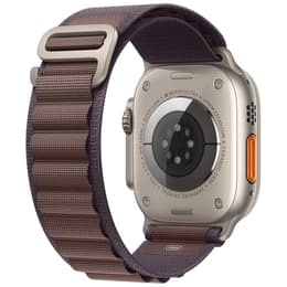 Apple Watch Ultra 2 (2023) GPS + Cellular 49 mm - Titanio Titanio natural - Correa Loop Alpine Negro