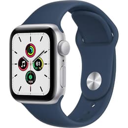 Apple Watch Series 9 (2023) GPS 45 mm - Aluminio Plata - Correa deportiva Azul