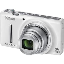 Compacta - Nikon Coolpix S9400 - Blanco + Nikon Nikkor 18X Wide Optical Zoom ED VR 25-450mm f/3.4-6.3