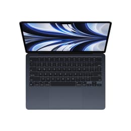 MacBook Air 13" (2022) - M2 de Apple con CPU de 8 núcleos y GPU de 8 núcleos - 16GB RAM - SSD 512GB - Pantalla estándar - QWERTY - Italiano
