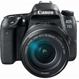Cámara Reflex - Canon EOS 77D + Objetivo 18-135mm IS USM