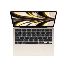 MacBook Air 13" (2022) - M2 de Apple con CPU de 8 núcleos y GPU de 8 núcleos - 16GB RAM - SSD 1000GB - Pantalla estándar - QWERTY - Italiano