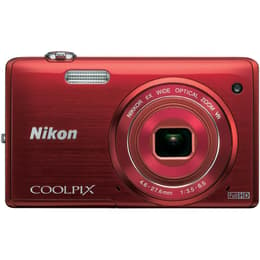 Compacta - Nikon COOLPIX S5200 - Rojo