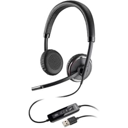 Cascos con cable micrófono Plantronics Blackwire C520-M - Negro