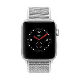 Apple Watch (Series 4) 2018 GPS 44 mm - Aluminio Plata - Milanesa Gris