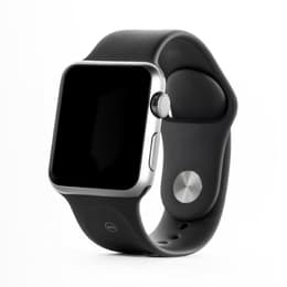 Apple Watch (Series 1) 42 mm - Aluminio Plata - Deportiva Negro