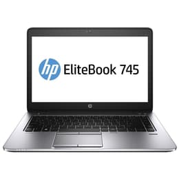 Hp EliteBook 745 G3 14" A10 1.8 GHz - SSD 256 GB - 8GB - Teclado Francés