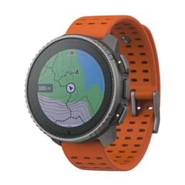 Relojes Suunto Cardio GPS vertical titanium solar canyon - Naranja