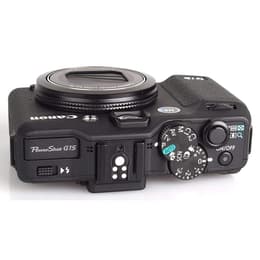 Compacta - Canon PowerShot G15 - Negro + Canon Zoom Lens 5x IS 25-300mm f/1.8-2.8