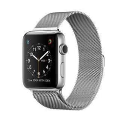 Apple Watch (Series 2) 38 mm - Aluminio Plata - Milanesa