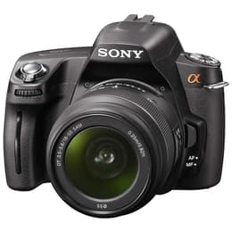 Réflex Alpha A290 - Negro + Sony 18-55mm f/3.5-5.6 SAM + 55-200mm f/4-5.6 SAM f/3.5-5.6 + f/4-5.6 SAM