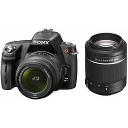 Réflex Alpha A290 - Negro + Sony 18-55mm f/3.5-5.6 SAM + 55-200mm f/4-5.6 SAM f/3.5-5.6 + f/4-5.6 SAM