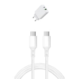 Cable y enchufe (USB-C + USB-C) 25W - WTK