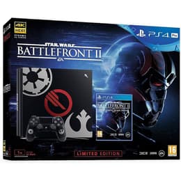 PlayStation 4 Pro 1000GB - Negro Mate - Edición limitada Star Wars: Battlefront II + Star Wars: Battlefront II