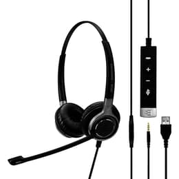 Cascos micrófono Sennheiser SC 665 - Negro