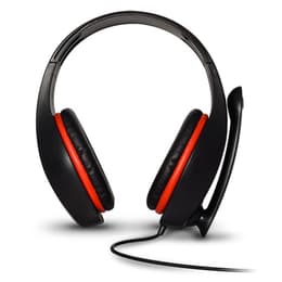 Cascos gaming con cable micrófono Spirit Of Gamer Pro-H5 - Negro/Rojo