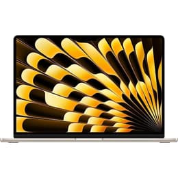 MacBook Air 15" (2023) - M2 de Apple con CPU de 8 núcleos y GPU de 10 núcleos - 8GB RAM - SSD 512GB - Pantalla estándar - QWERTY - Sueco