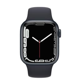 Apple Watch (Series 7) 2021 GPS 45 mm - Aluminio Negro - Correa deportiva Negro