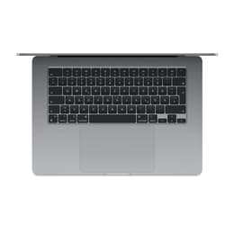 MacBook Air 15" (2023) - M2 de Apple con CPU de 8 núcleos y GPU de 10 núcleos - 16GB RAM - SSD 1000GB - Pantalla estándar - QWERTZ - Alemán