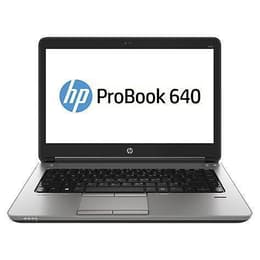 HP ProBook 640 G1 14" Core i3 2.4 GHz - SSD 256 GB - 8GB - teclado francés
