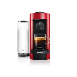 Cafeteras monodosis Compatible con Nespresso Magimix Vertuo Plus GDB2 1.2L - Negro/Rojo