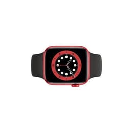 Apple Watch (Series 7) 2021 GPS + Cellular 41 mm - Aluminio Rojo - Correa deportiva Negro