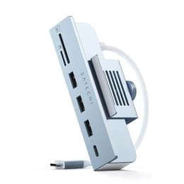 Satechi USB-C Clamp Hub iMac 24" Blue Concentrador