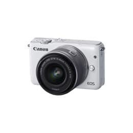 Cámara Híbrida - Canon EOS M10 - Blanco - Objetivo 15-45 mm