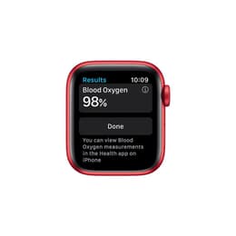 Apple Watch (Series 6) 2020 GPS 44 mm - Aluminio Rojo - Deportiva Rojo