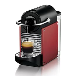 Cafeteras express de cápsula Compatible con Nespresso Magimix Pixie Carmine 0.7L - Rojo/Negro