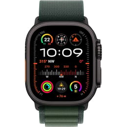 Apple Watch Ultra 2 (2024) GPS + Cellular 49 mm - Titanio Negro - Correa Loop Alpine Verde