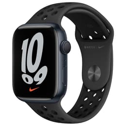 Apple Watch (Series 7) 2021 GPS + Cellular 41 mm - Aluminio Medianoche - Correa deportiva Negro
