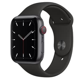 Apple Watch (Series SE) 2020 GPS 44 mm - Aluminio Gris - Correa loop deportiva Negro