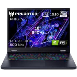 Acer Vector 16 HX AI 18" GHz - SSD 1 TB - 32GB - RTX 5070 AZERTY - Francés