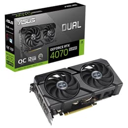 Asus NVIDIA GeForce RTX 4070 SUPER 12GB GDDR6X DUAL OC EVO Tarjeta Gráfica