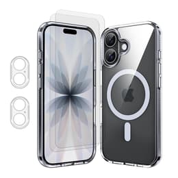 Funda iPhone 17 y 2 protectores de pantalla - TPU - Transparente