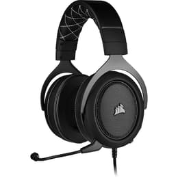 Cascos reducción de ruido gaming con cable micrófono Corsair HS60 Pro Surround - Negro